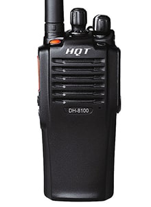 Портативная цифро-аналоговая радиостанция HQT DH-8100 (400-470 МГц) , BL2201 (2200мАч), CA0701