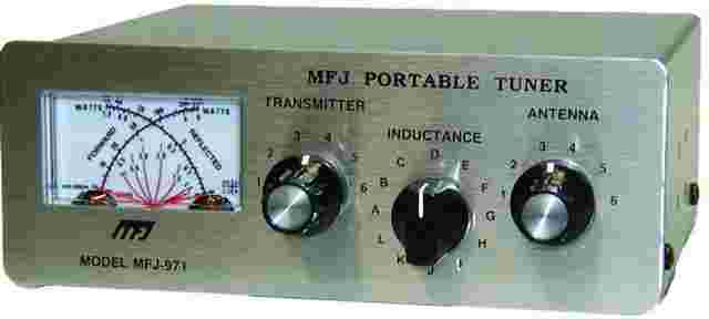 Тюнер антенный MFJ-971Е (1,8-30 МГц, 200 Вт, ручной)