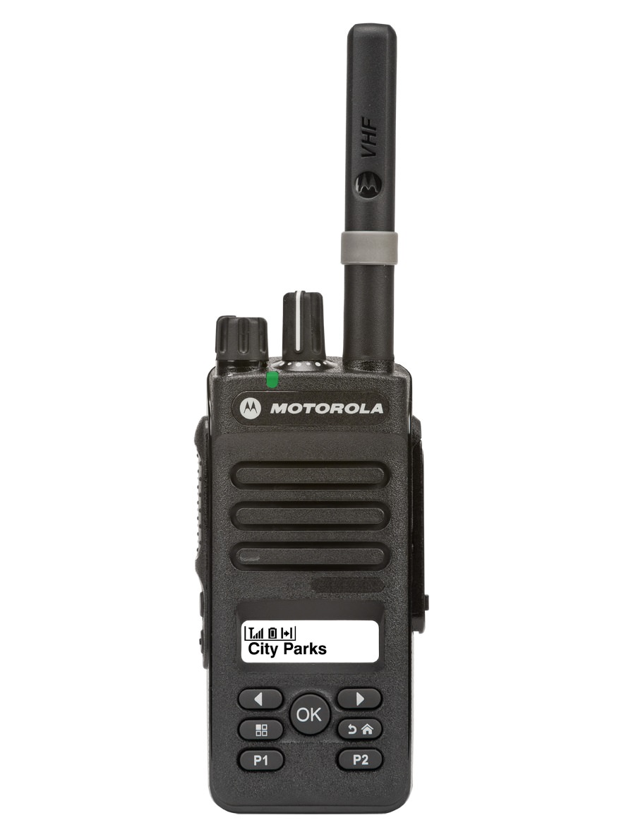 Портативная радиостанция цифровая MOTOROLA TRBO MDH02RDH9JA2AN DP2600 (403-527 МГц), 1000 к, 5Вт
