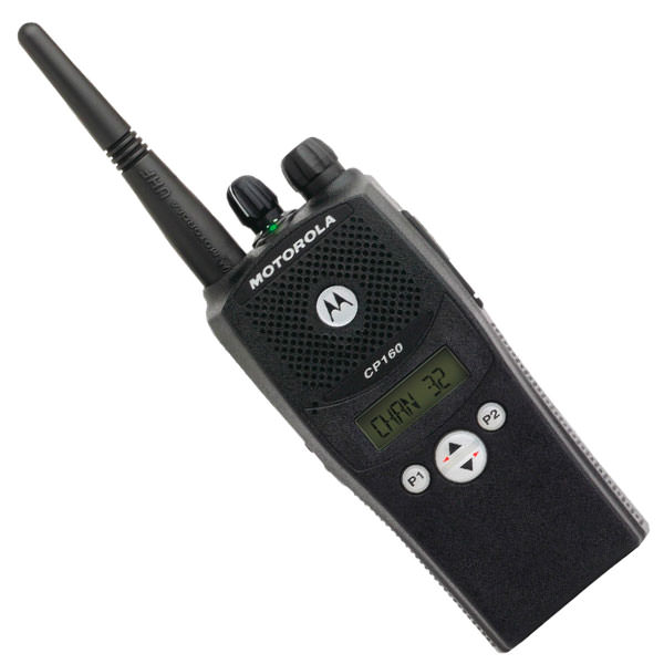 Портативная радиостанция MOTOROLA CP160 (136-162 МГц), 32кан., 1-5Вт, с антенной HAD9338A