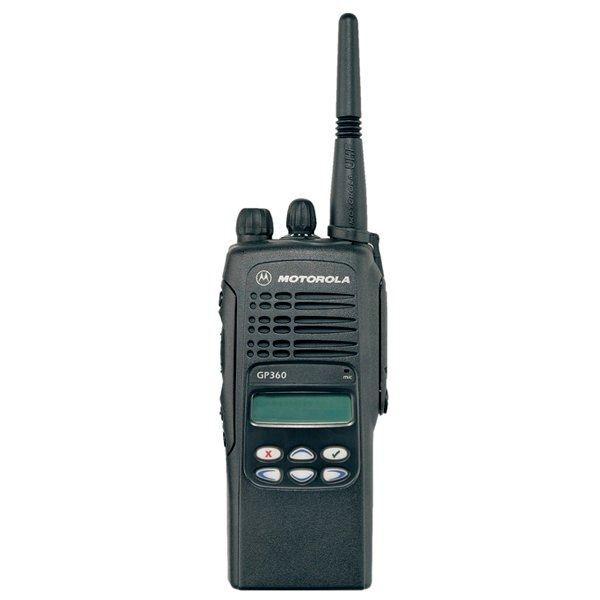 Портативная радиостанция GP360 (136-174МГц), 255кан, 5Вт, Select5 (дисплей, стрелочная клавиатура)