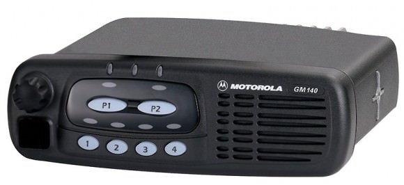 Мобильная радиостанция GM140 (403-470МГц) Сигналинг MDC1200, 25Вт, 12,5 / 20 / 25кГц, 4кан, без дисплея