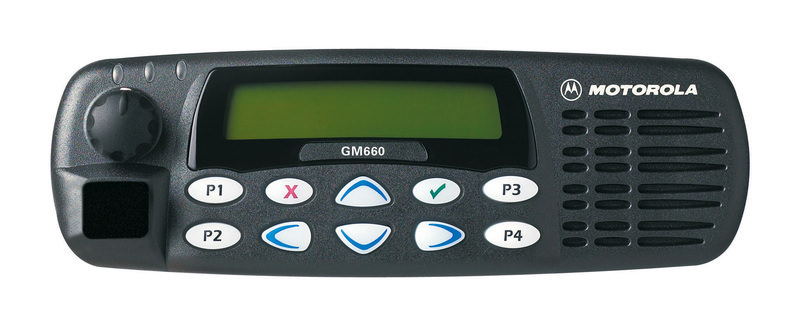 Мобильная радиостанция GM660 (136-174МГц) Select5, 25Вт, 12,5 / 25кГц, 16кан, (дисплей, стрел. клав.)