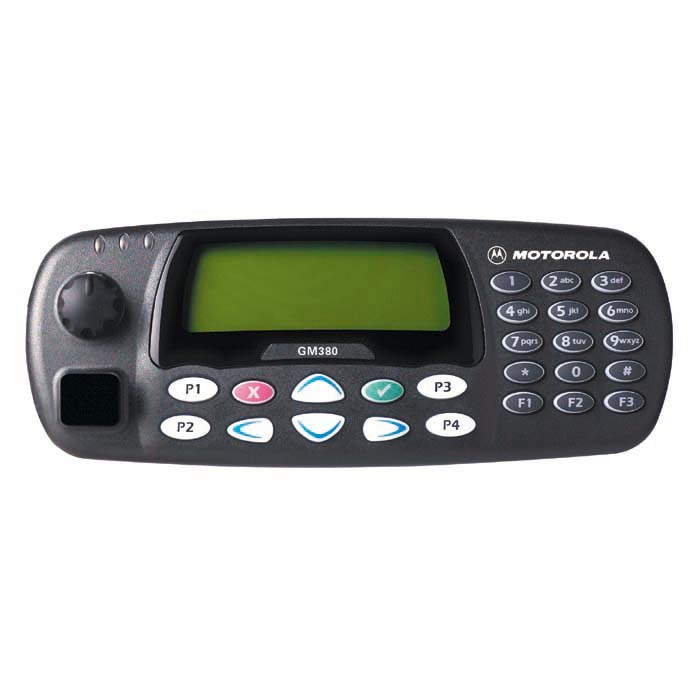 Мобильная радиостанция GM380 (136-174МГц) Select5,25Вт, 12,5 / 25кГц, 255кан, (дисп., стрел. клав.)