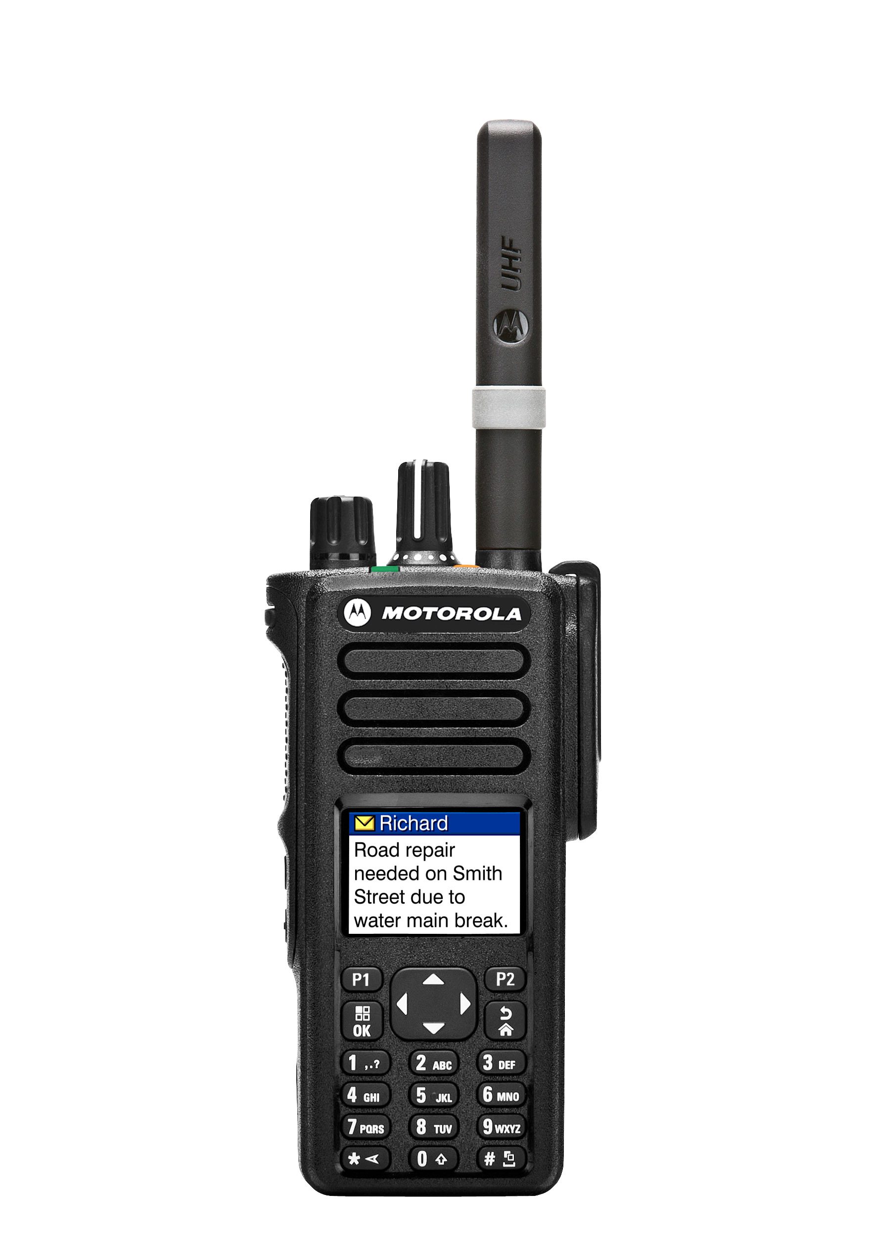 Портативная радиостанция цифровая MOTOROLA TRBO MDH56RDN9JA1AN DP4800 (403-527МГц), 1000 к, 5Вт