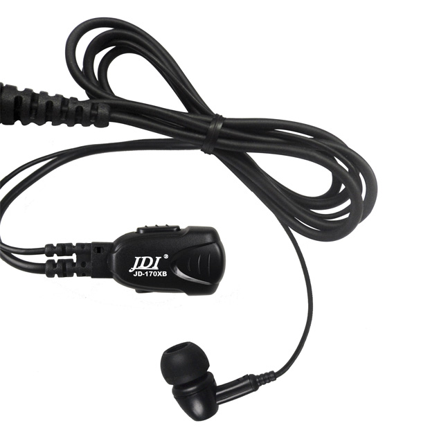 Микрофон JD-1703 EB8 (гарнитура с вставным наушником для радиостанций MOTOROLA CP серии)