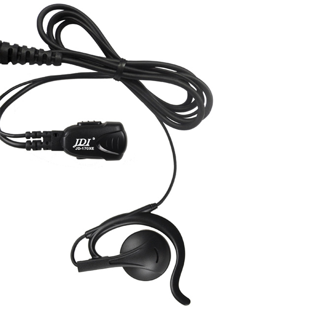 Микрофон JD-1704EH6 (гарнитура с заушиной для радиостанций YAESU VX-3R / FT-60R)