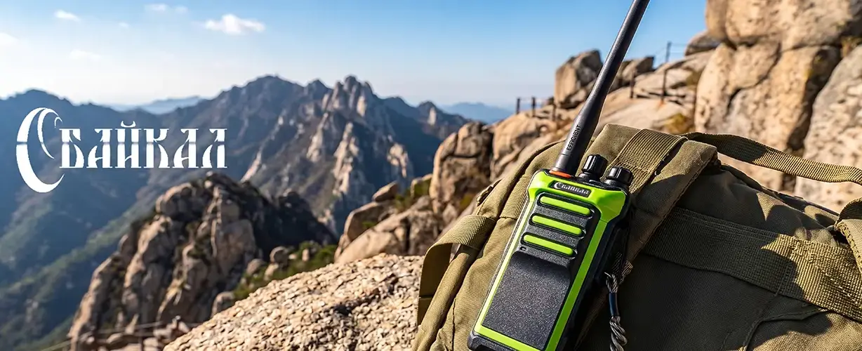 Байкал 77 DMR зелёная рация портативная