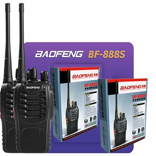 Комплект из 2х раций Baofeng BF-888S