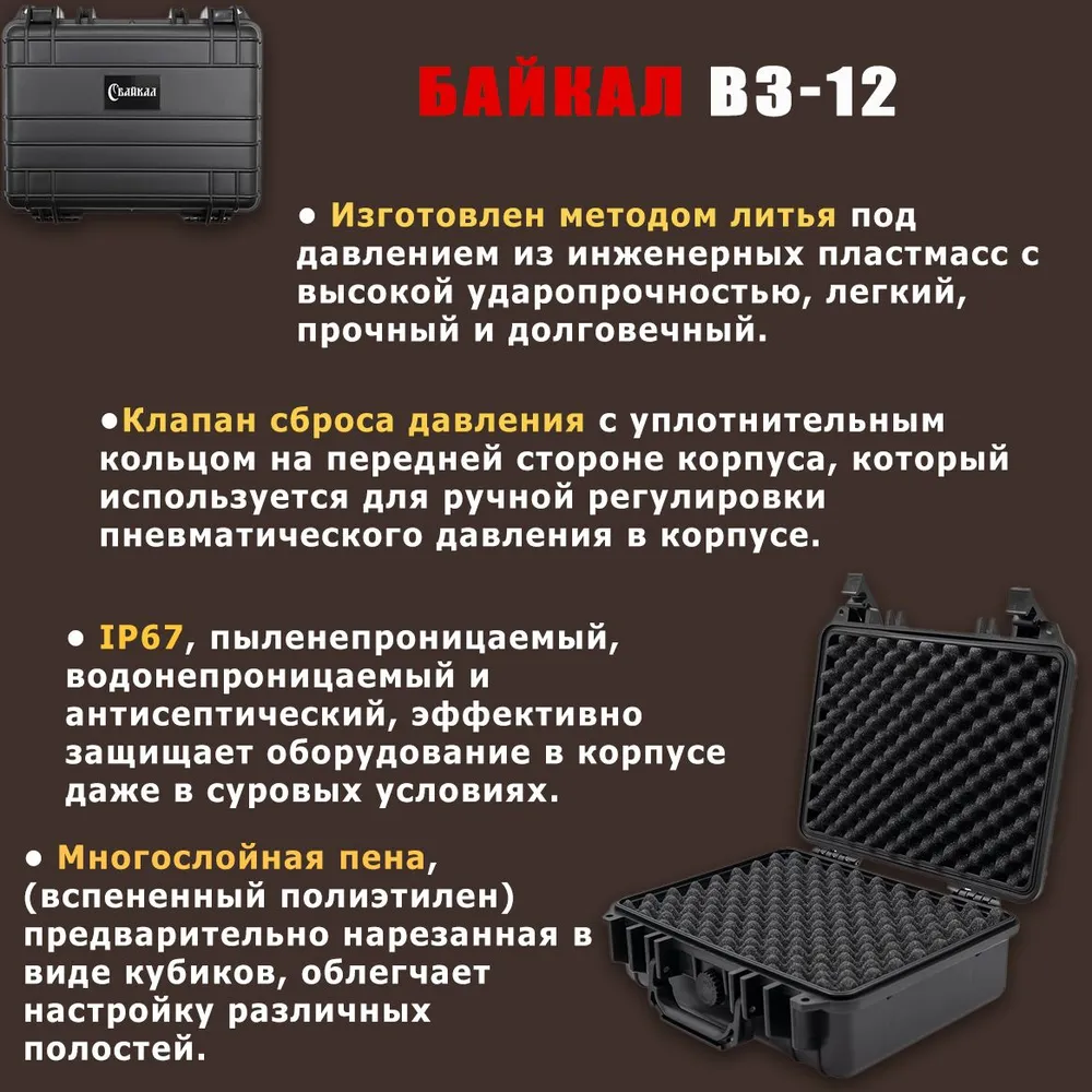 кейс для раций ВЗ 12
