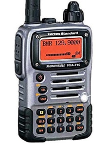 Портативная авиационная радиостанция YAESU VXA-710 / PA-48C / FNB-80 1500 мАч