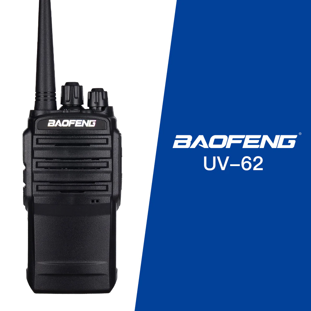 Портативная радиостанция BAOFENG UV-62 (400-480 МГц) 128 к., 5Вт, BL-62(1800 мАч), ЗУ