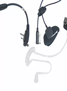 Микрофон БАЙКАЛ PTE-885V03 (гарнитура трехпроводная с прозрачным звуководом для радиостанций VERTEX)