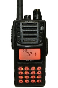 Любительские радиостанции. Yaesu VX-177